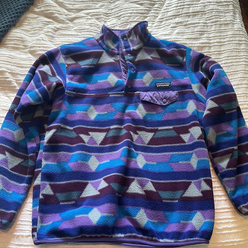 Patagonia synchilla fleece pullover